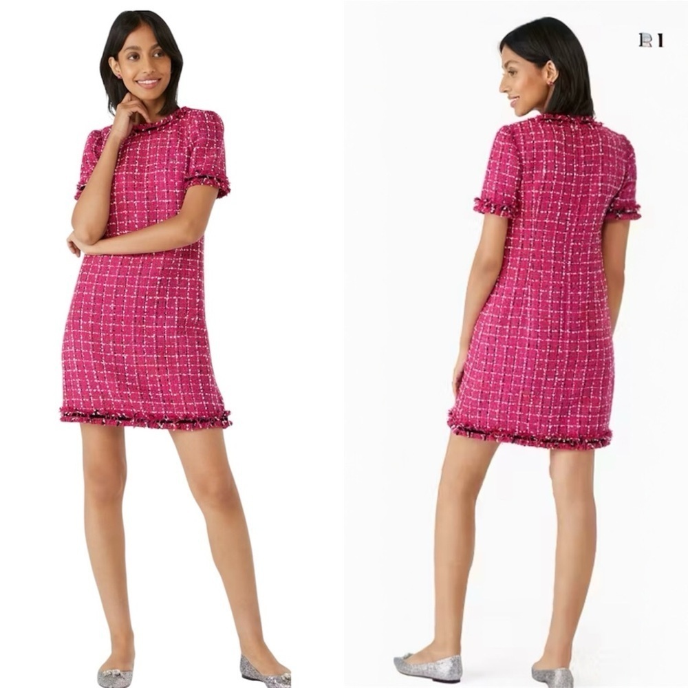 NWT Kate Spade Festive Tweed Dress